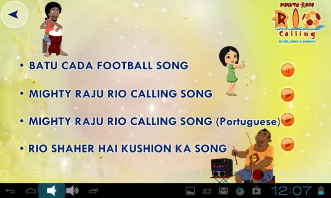 Mighty Raju Rio Calling android App screenshot 1